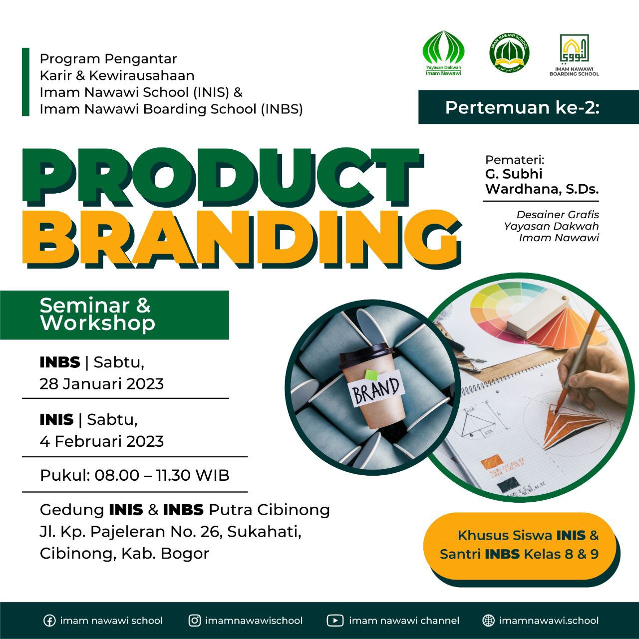 Product Branding Seminar & Workshop