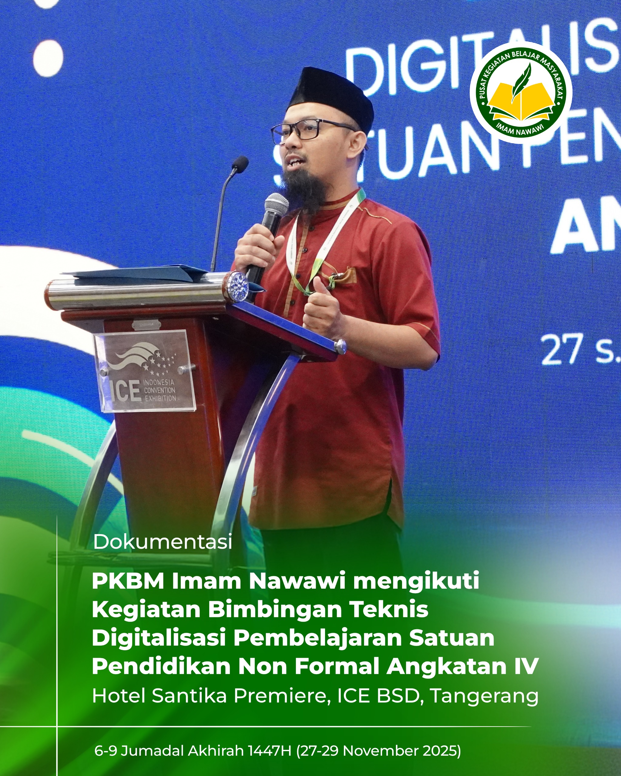 PKBM Imam Nawawi Mengikuti Kegiatan Bimtek Digitalisasi Pembelajaran Satuan Pendidikan Non Formal Angkatan IV Mewakili Kabupaten Bogor